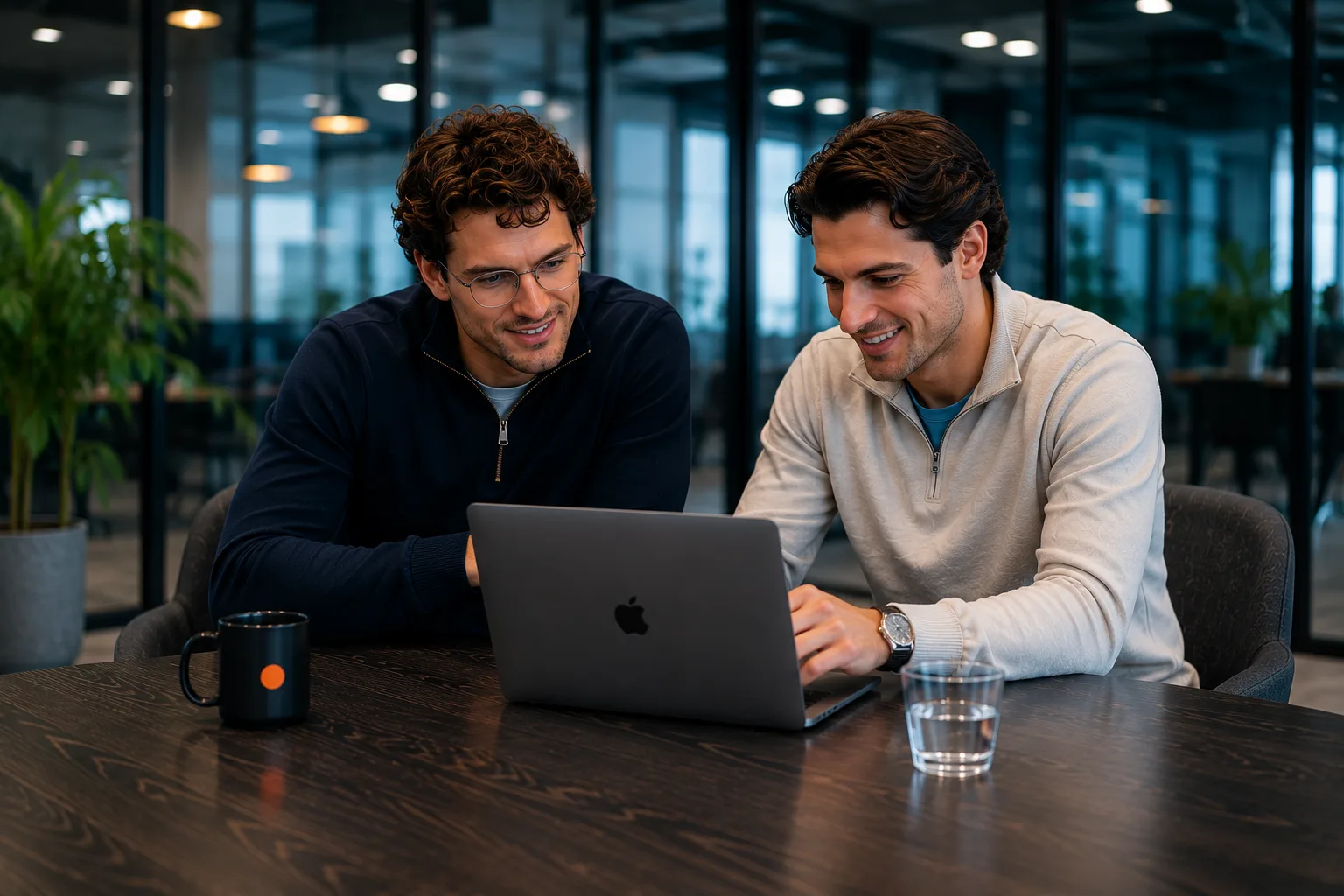 Rogier en Carsten van Connective Group